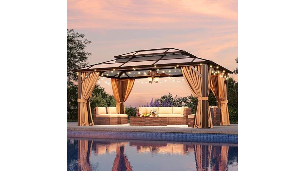 12x16 aluminum gazebo