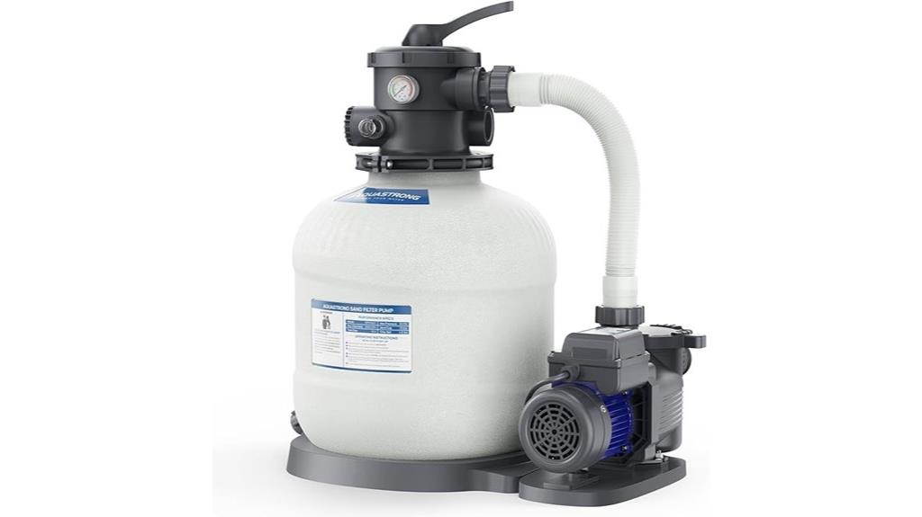 16 inch above ground pool pump