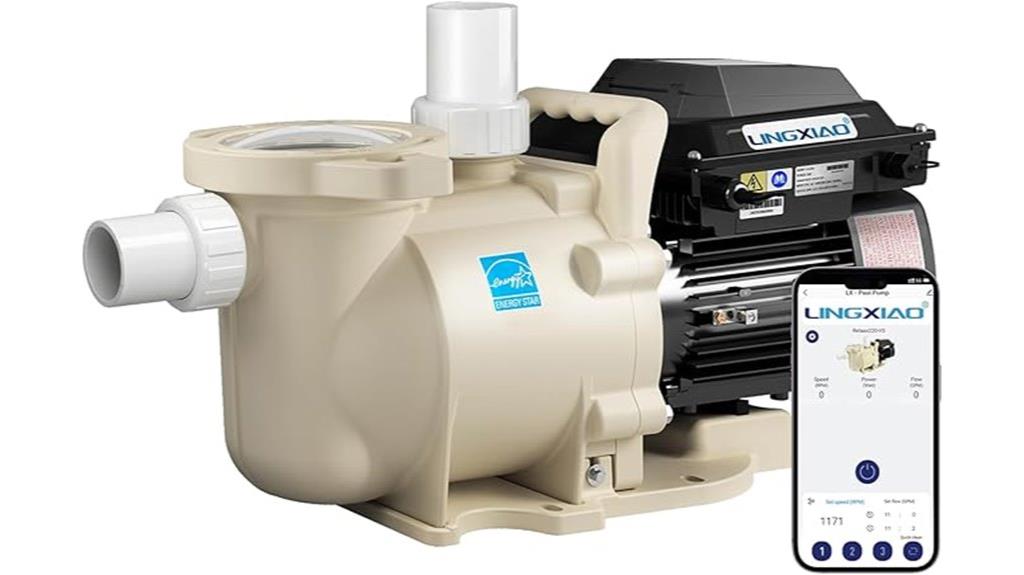 2 hp app controlled pump