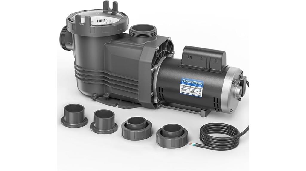 3 hp above ground pool pump