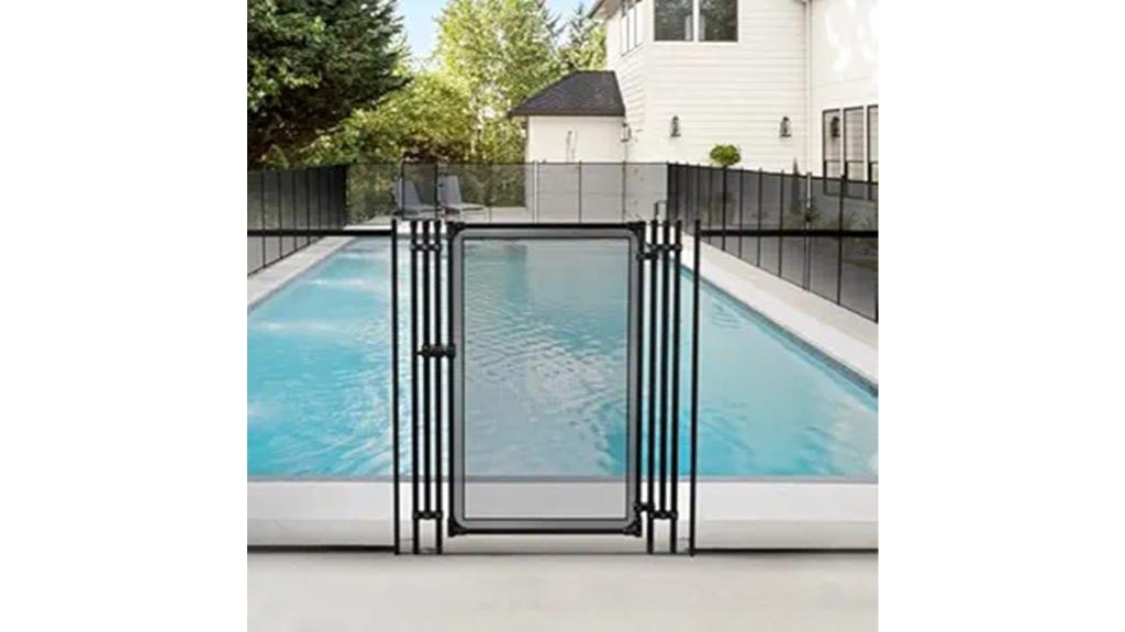 above ground pool fence kit
