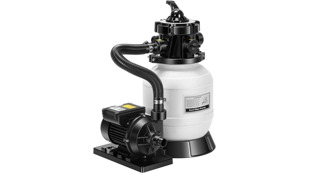 above ground pool pump
