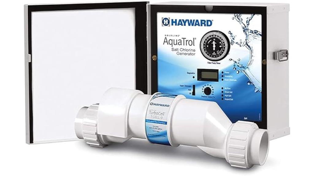 above ground pool salt chlorination