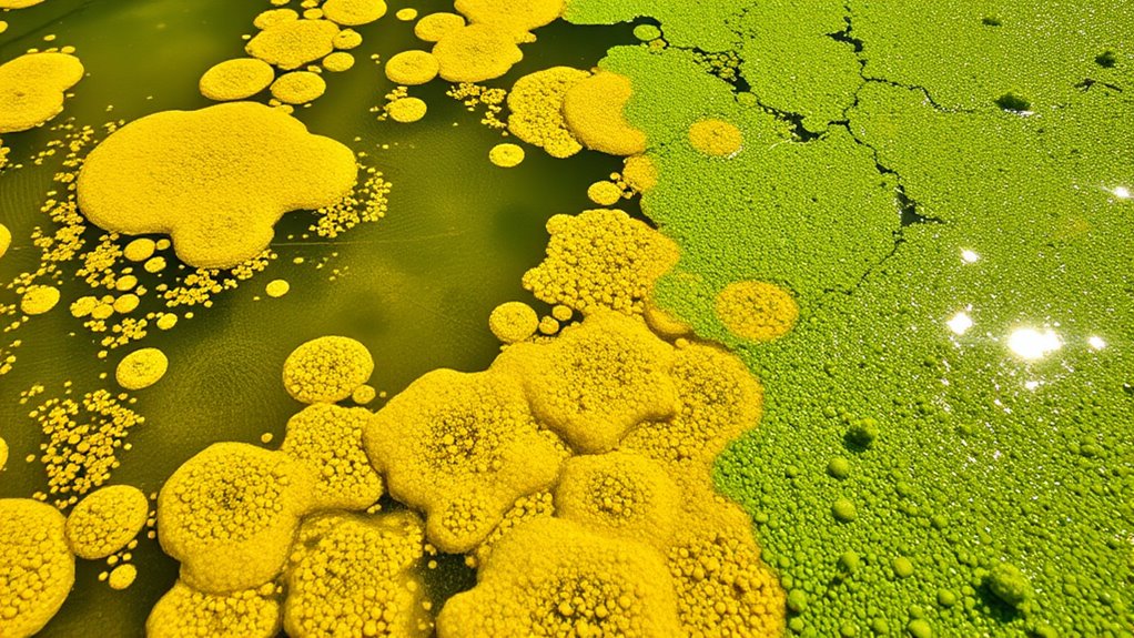 algae reproduce and disperse