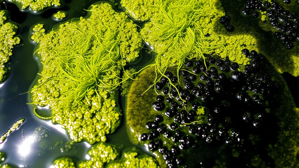 algae types and appearances