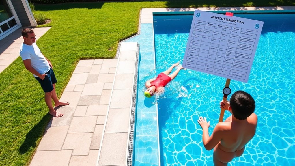 backyard 25 yard swim plans