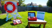 backyard safety emergency plans