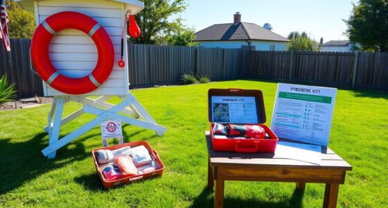 backyard safety emergency plans