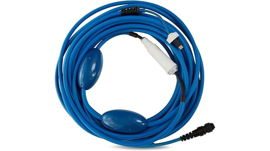 blue pool robot cable