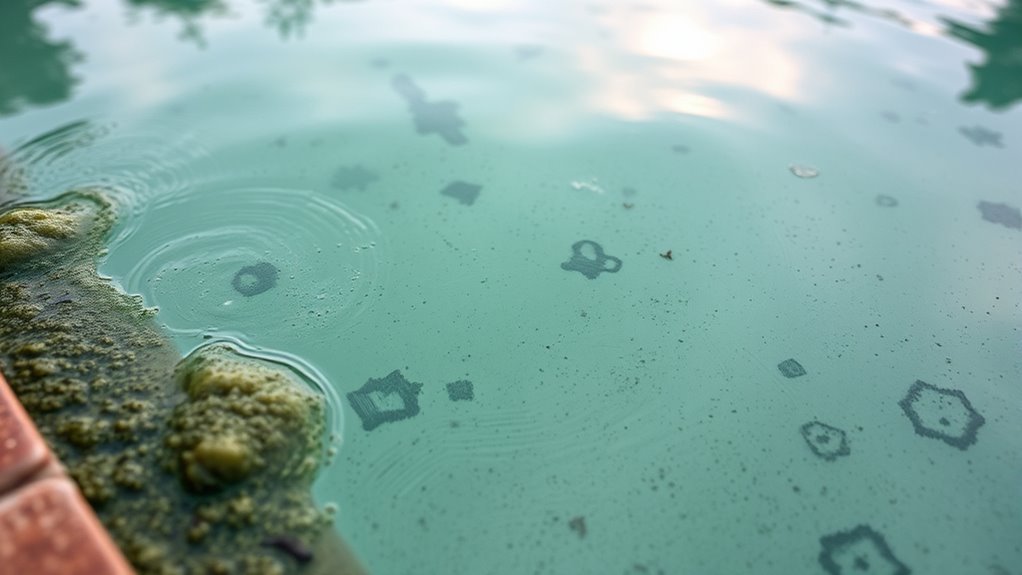 cloudy water chemical odors
