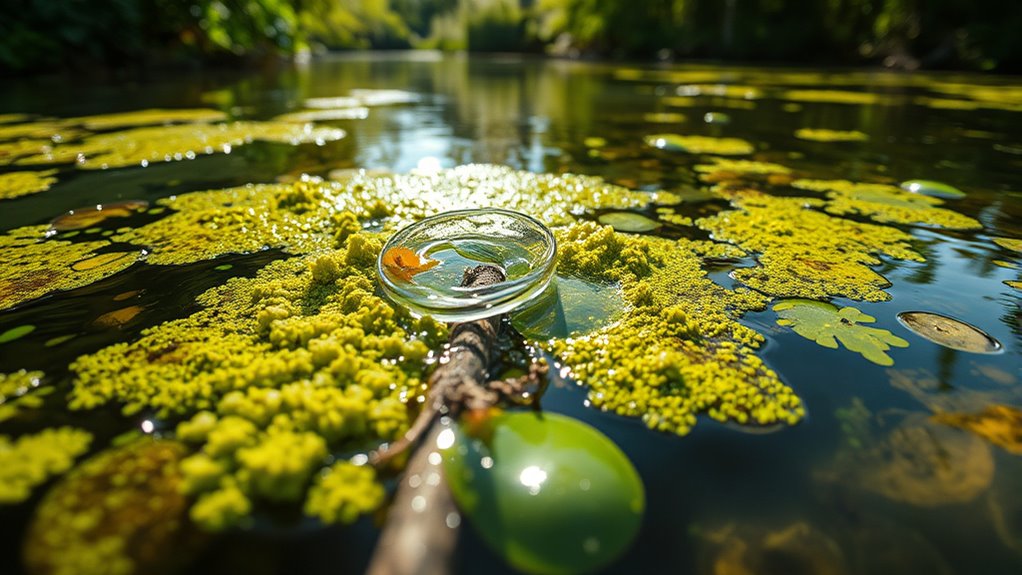 control algae through water management