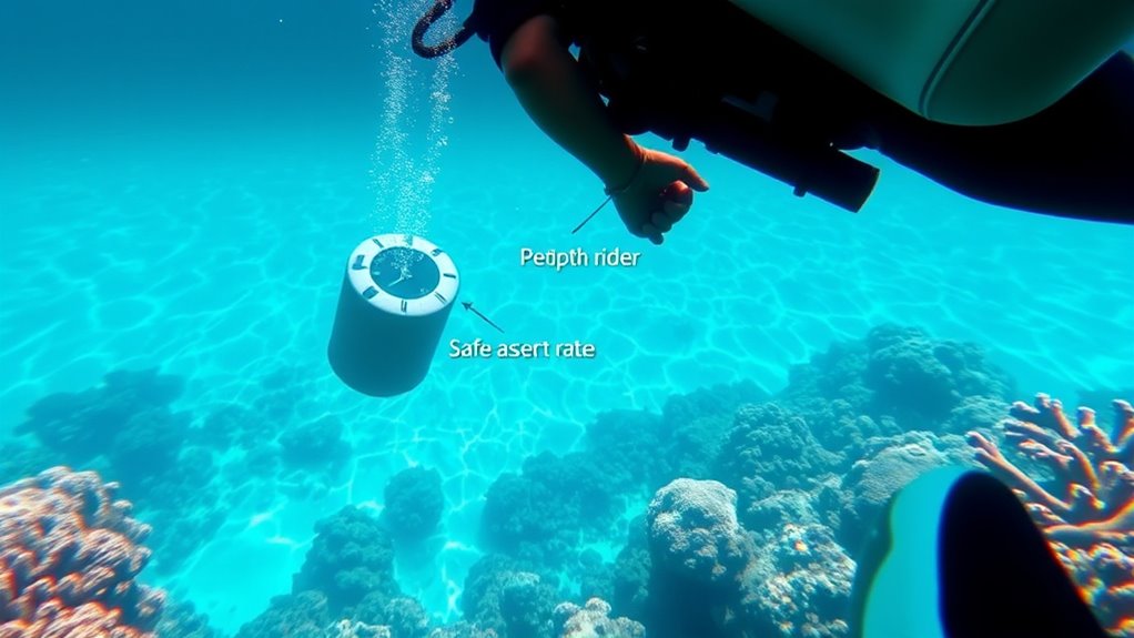 control ascent rate include safety stops