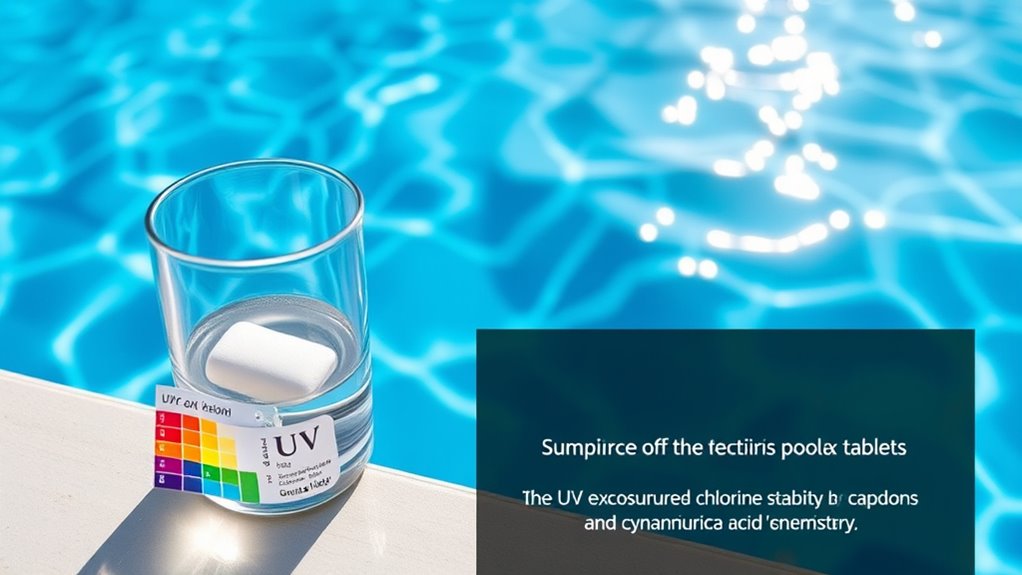 cyanuric acid stabilizes chlorine