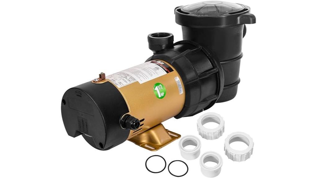 dual speed 1 5 hp pump