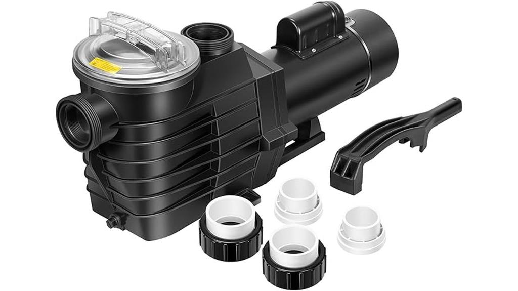 dual speed self priming pump