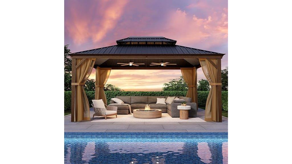 durable 12x16 gazebo