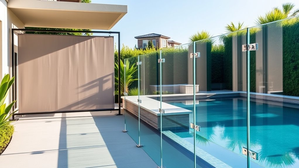 durable adjustable outdoor privacy