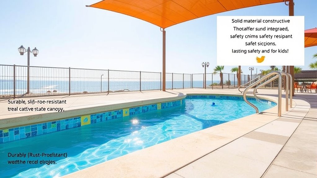 durable safe pool materials