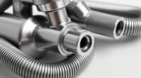easy to clean vacuum ports