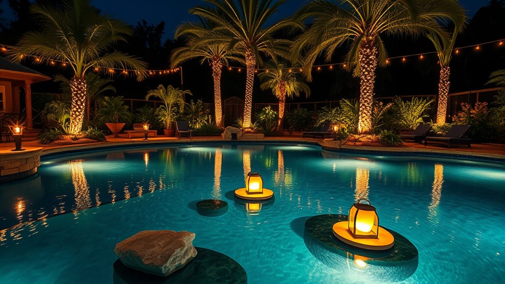 eco friendly solar pool lighting
