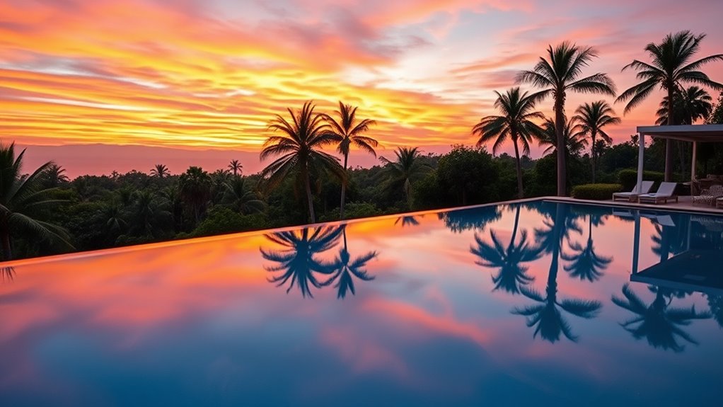 enhance views with pool edges