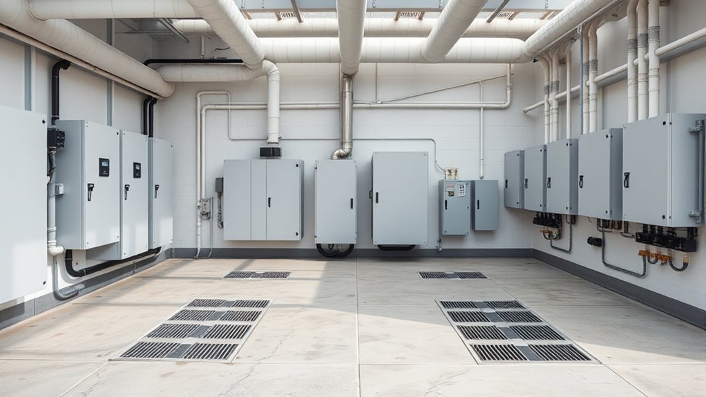 ensure adequate ventilation drainage