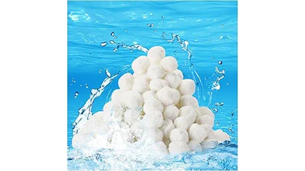 five pound pool filter balls