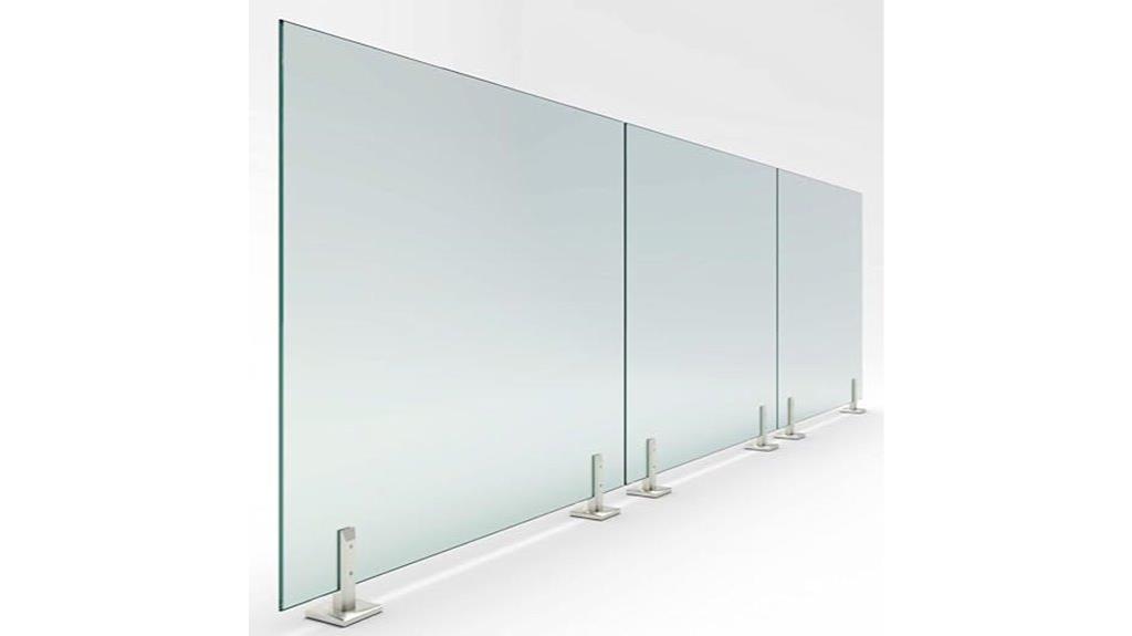 frameless glass railing
