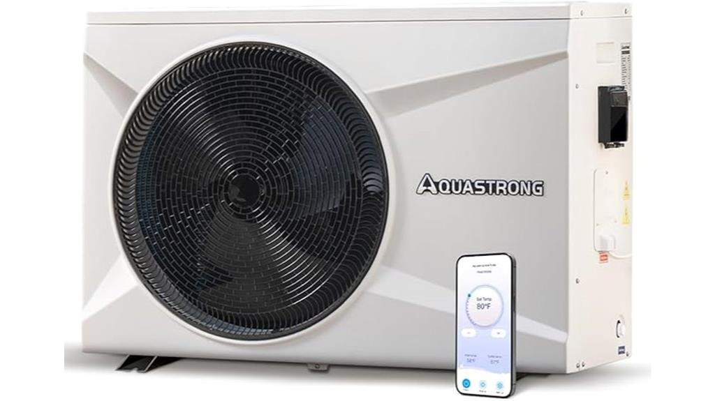 high capacity wifi pool heater