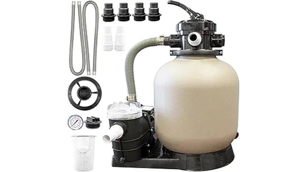 hydrotools pool sand filter