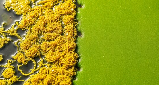 identify algae and treat