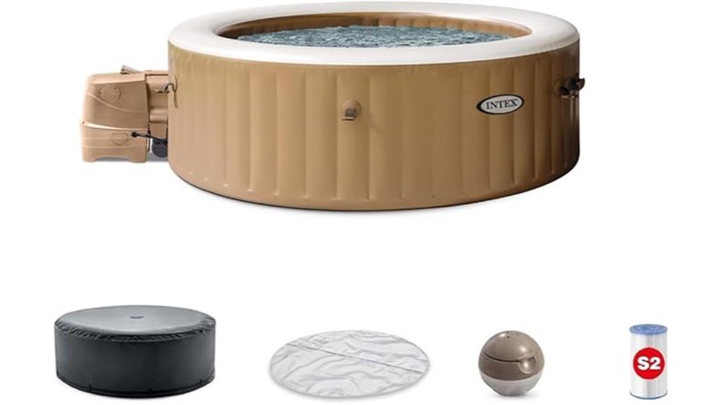 inflatable bubble spa