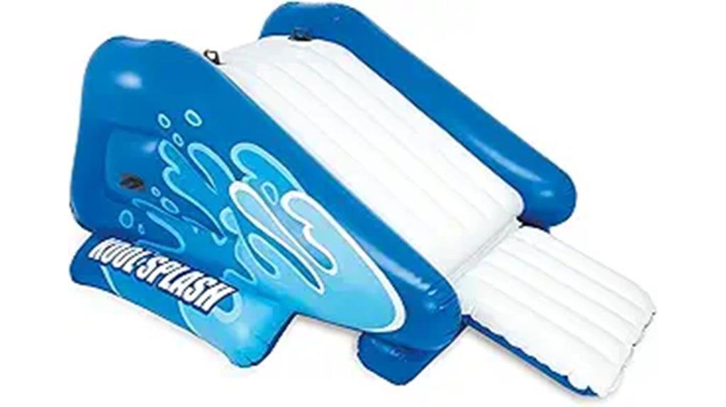 inflatable pool with slide