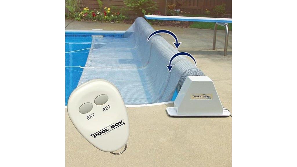 inground pool solar reel