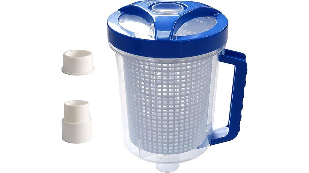 inline pool leaf canister