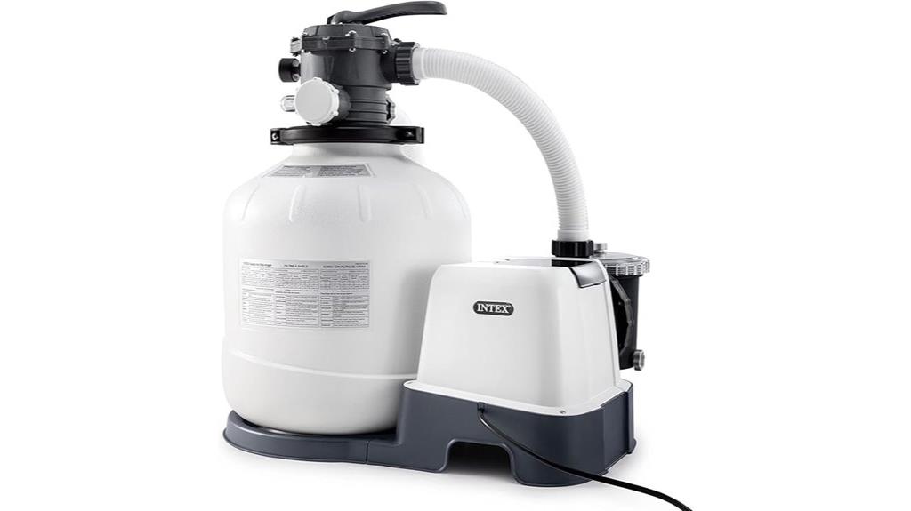intex saltwater pool system