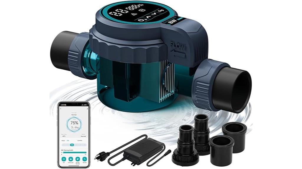 large saltwater pool chlorinator