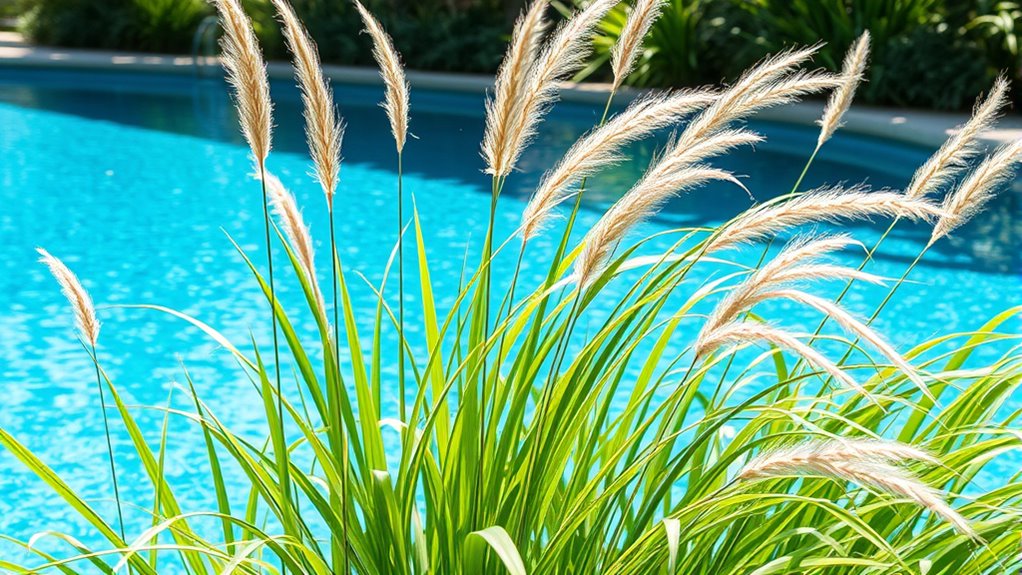 low shedding ornamental grasses