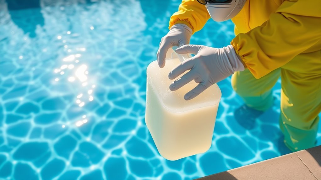 maintain consistent pool chemistry