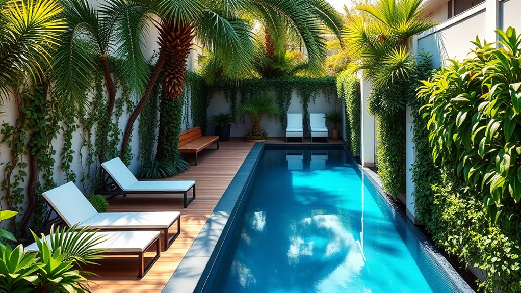 maximize small pool space