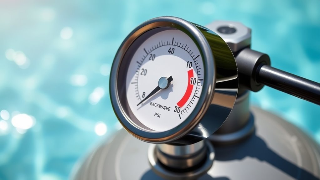 monitor filter pressure regularly