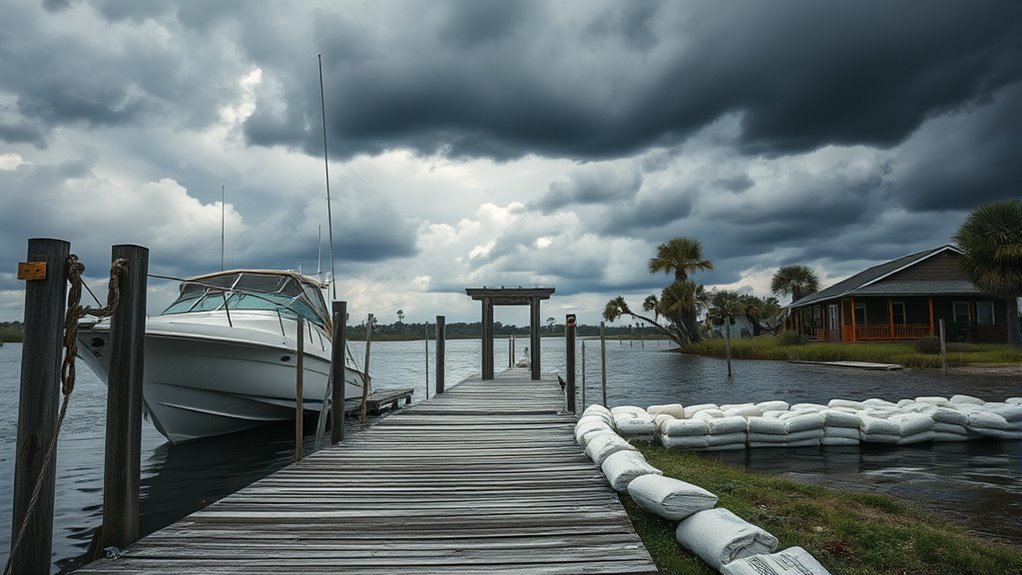 monitor water levels and risks