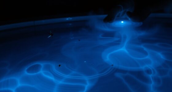 night swimming lighting insects temperature