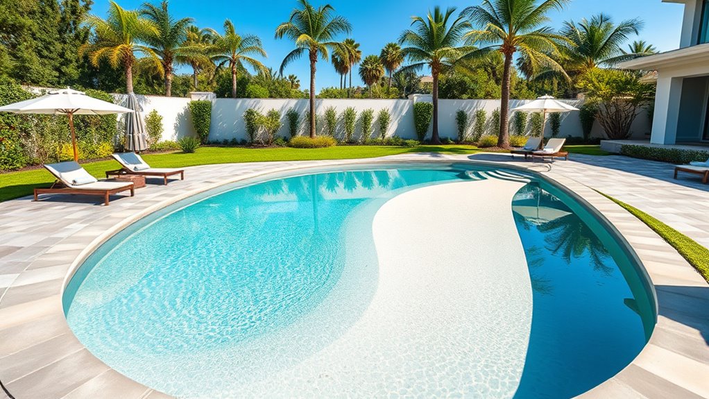 optimal backyard pool placement