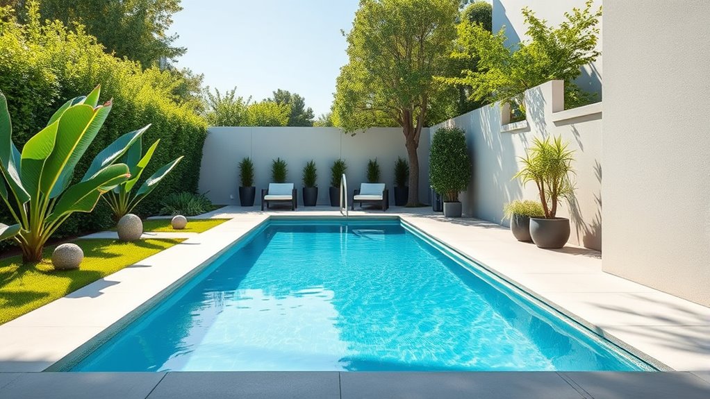 optimize small pool layout