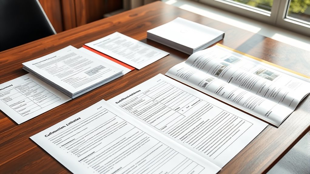 organize and verify submission materials