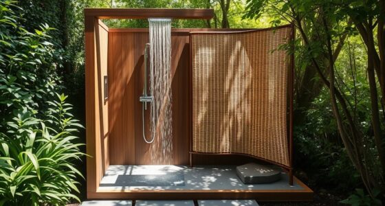 outdoor shower drainage tips