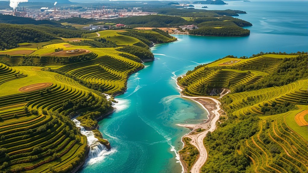 phosphate runoff causes pollution