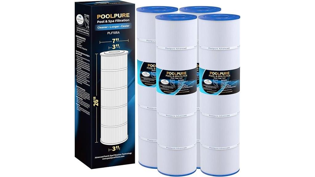 pool cartridge filter set