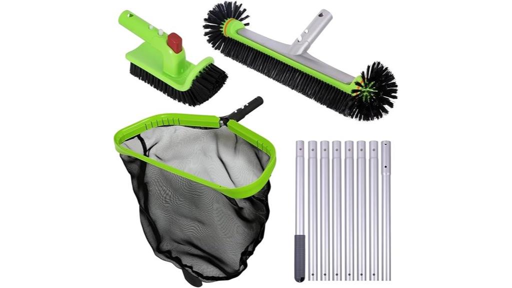 pool cleaning kit set